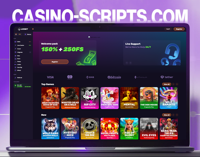 Leebet – Best Online Casino Source Code