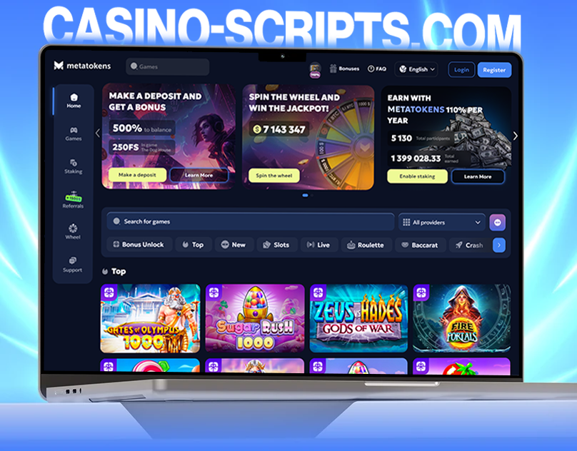 Metatokens – Best Online Casino Source Code
