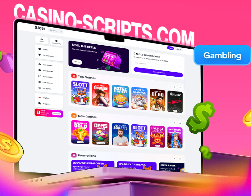 Slott – Best Slots Casino Script